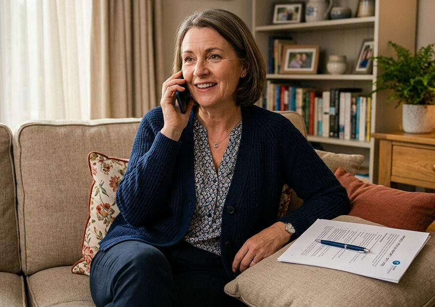 Dialysis patient calling to inquire about grants and financial assistance from home