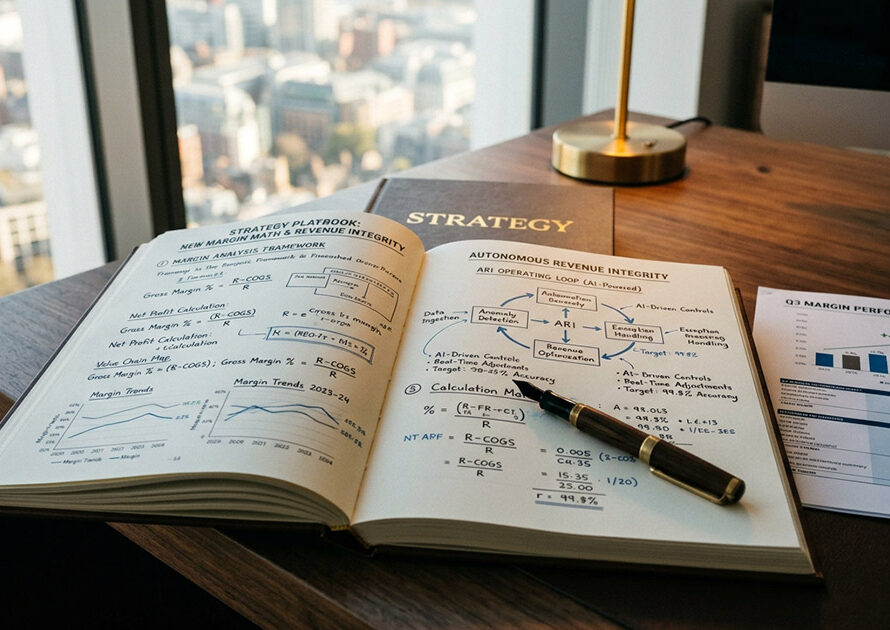 Hospital revenue recovery strategy playbook with margin analysis and revenue integrity notes