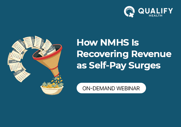 On-Demand Webinar Banner: How NMHS is Recovering Revenue as Self-Pay Surges